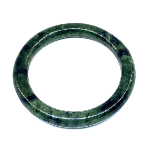 Size 39.50 Mm Natural Jadeite A Jade Baby Bangle Myanmar Burma Untreated X3479 - Picture 2 of 2