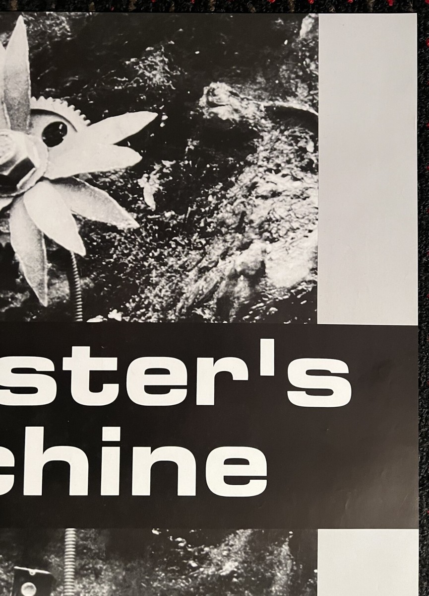 MY SISTER'S MACHINE Wallflower 24x24 record store promo