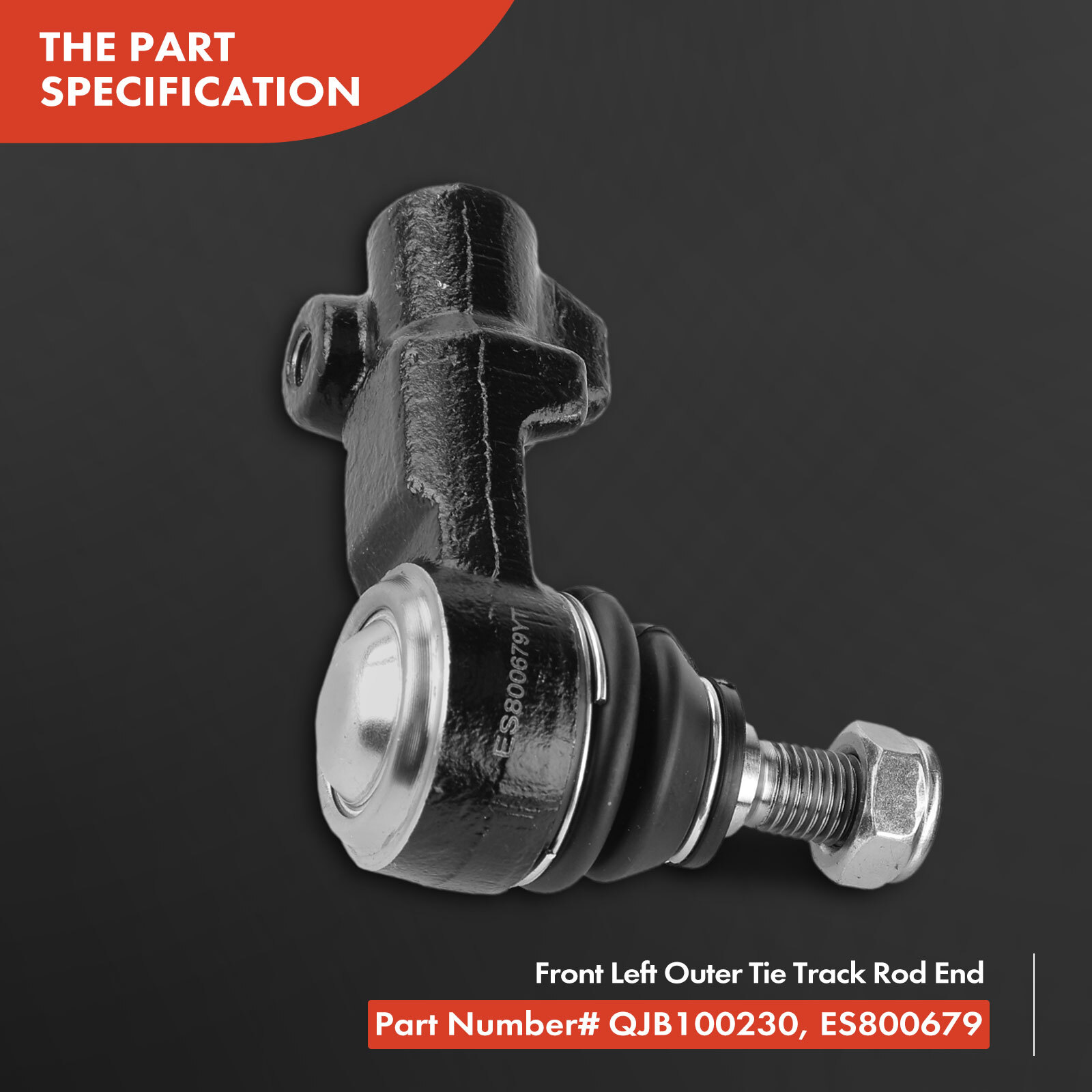 2x Track Tie Rod Ends Front Outer for Land Rover Freelander MK1 L314