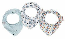 ImseVimse - Baby Bandana Teething and Drool Bibs - Absorbent Organic Cotton...
