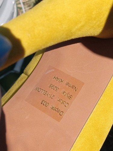 Size 8 Luichiny Yellow Platform - Picture 5 of 24