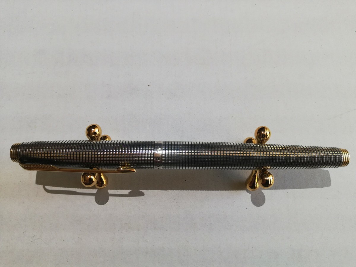 高級万年筆・ボールペンPARKER 14K siliver givenchi 高級万年筆