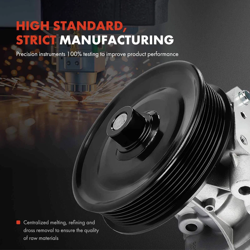 Bomba de agua del motor apta para Ford Transit-150 250 350 L5 2015-2019 3,2 L 125-6080 Foto 3 de 4