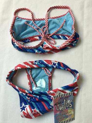 26 28 Dolfin Size XSmall Uglies 2-Piece Workout Bikini Female Girls SPF 50+ - Picture 21 of 21