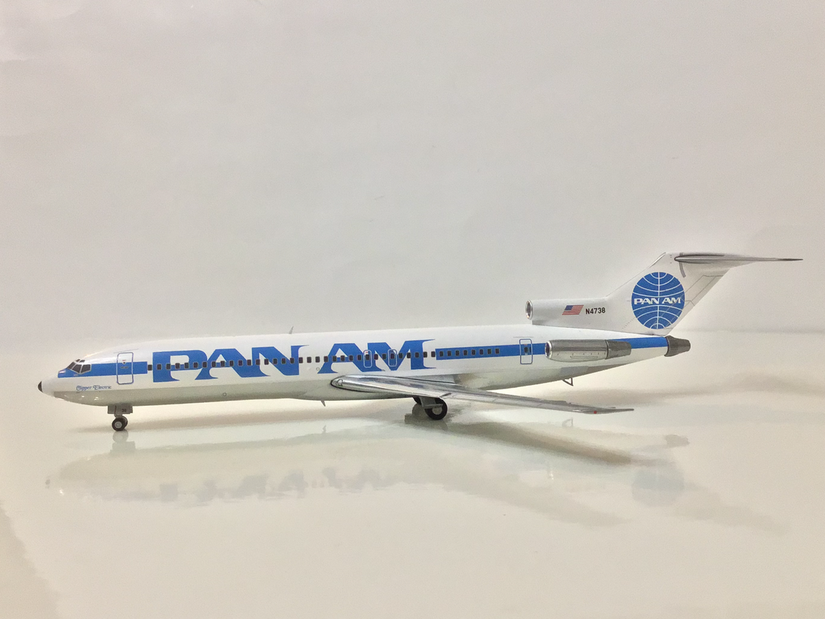 1/200　PAN　AM　B727-21 Pan American Airlines 727-21 Die-Cast Model