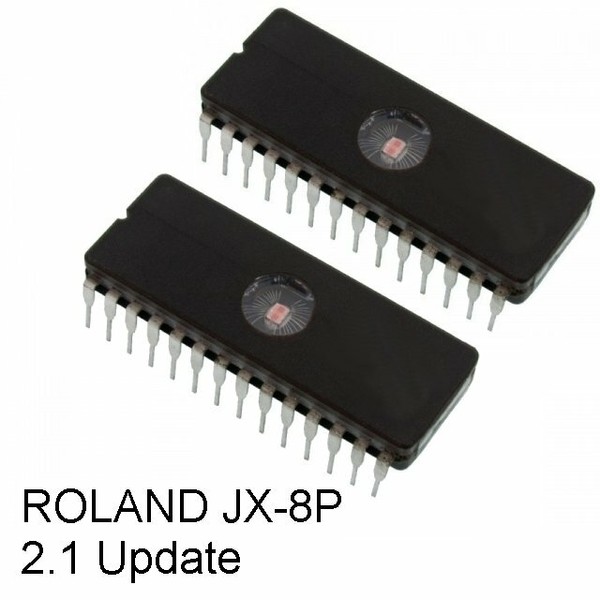 ROLAND JX-8P 2.1 Synthesizer Update - os bios upgrade eprom rom JX8P