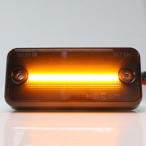 6x INTERMITENTES LATERALES LED luz de señalización lateral SMOKE para Fiat VOLVO - Imagen 5 de 8