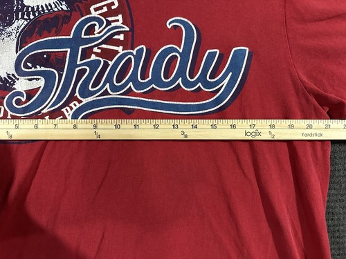 Shady Ltd T Shirt Medium Red Distressed Screwball Y2K Eminem - Picture 7 of 11