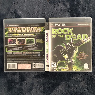 Rock of the Dead (Sony Playstation 3, PS3) CIB Complete & Tested
