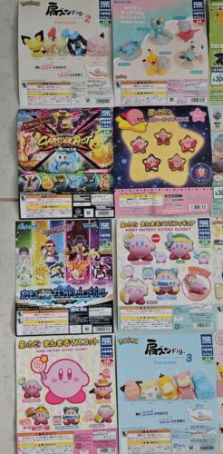 SCEGLI 1! GASHAPON DISTRIBUTORE AUTOMATICO GIOCATTOLO CARTA ESPOSITORE SCHEDA! POKEMON KIRBY TOMY! e39 - Foto 2 di 3