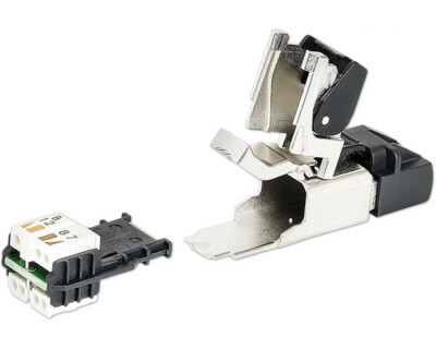 Rutenbeck Stecker Cat.6A geschirmt RJ45(8p8c) feldkonvektionierbar ohne Spezialw