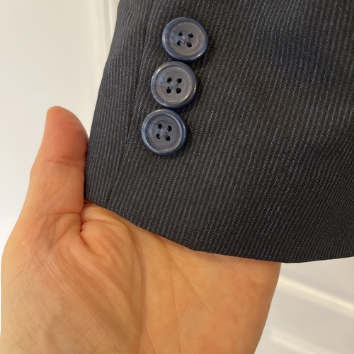 Van Heusen 16 Boys' Bi-Stretch Blazer Suit Jacket 2-Button Regular Blue $100 - Picture 9 of 14