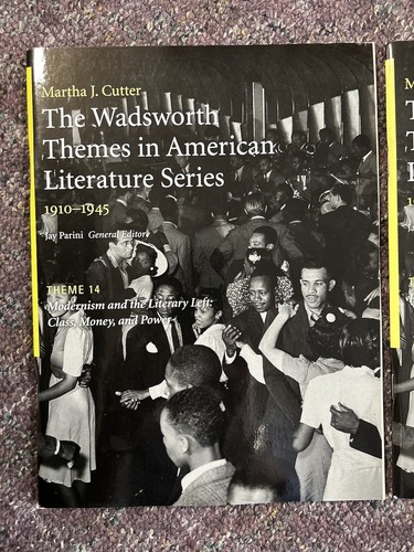 THE WADSWORTH THEMES AMERICAN LIT SERIES, Themes 14,16-1910-1945 By Jay Parini - Picture 2 of 6