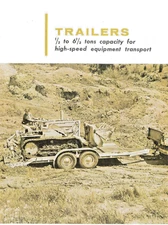 IH McCormick Farmall Tractor Transport Equipment Trailers 1/2 - 6.5 Ton Brochure