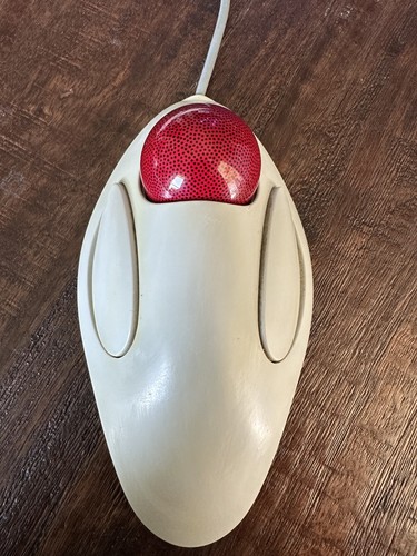 Vintage Logitech Trackball Marble Mouse T-CM14