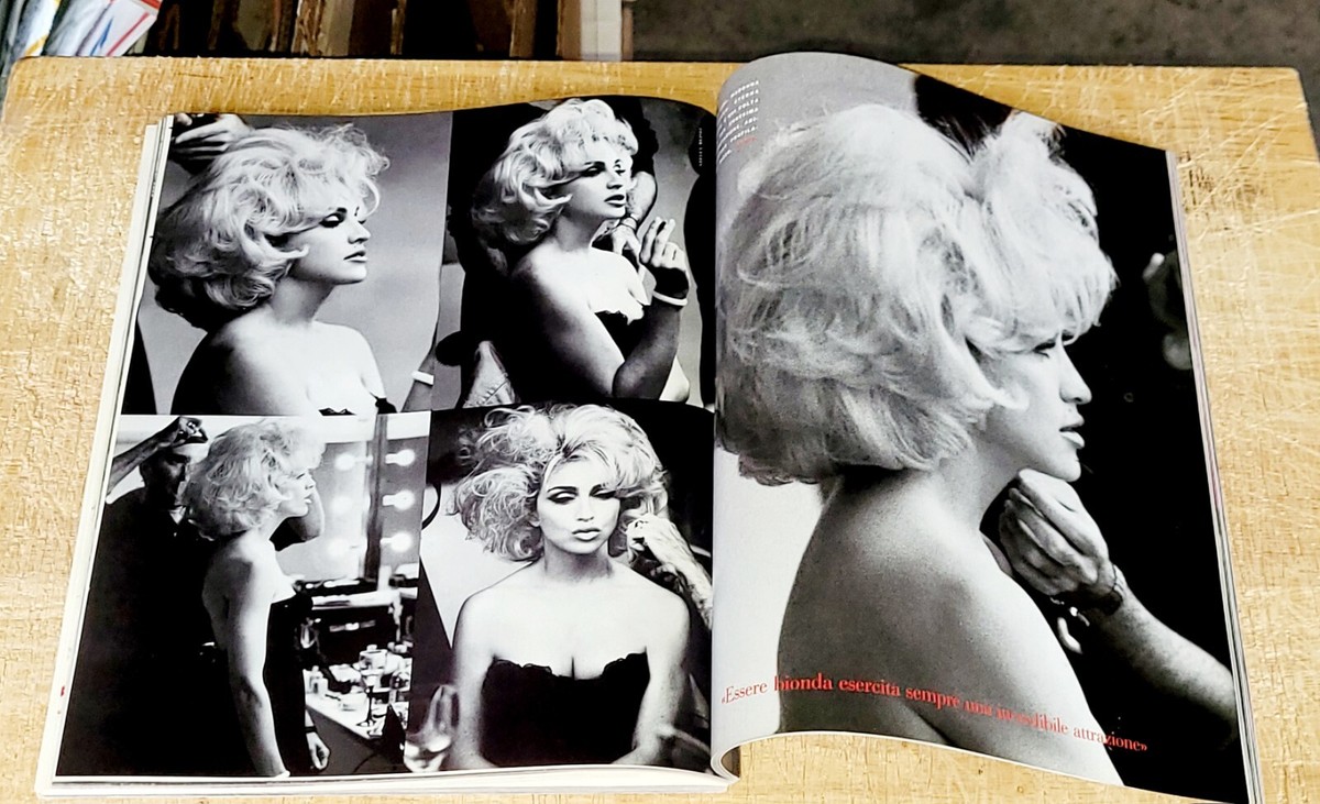 Madonna Vogue Italia Feb 1991 very Good Condition Read Details
