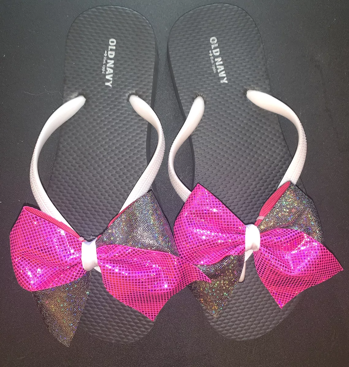 Cheer flip flops sales