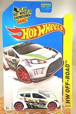 2014 Hot Wheels Treasure Hunt #106 HW Off-Road 12 FORD FIESTA White w/Purple10sp