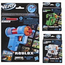 LOT OF 3 NERF Roblox Dart Blaster Boxy Buster, Madcity Plasma Ray  Boom Strike