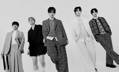 TOMORROW X TOGETHER TXT - TAEHYUN cover, W Korea March 2024 Male