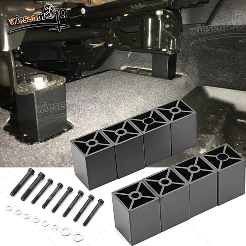 Fit 9706 Jeep Wrangler TJ CNC Machined Front Seat 2" Riser Lift Spacers Kits eBay