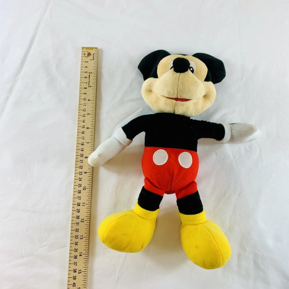 Peluche Fisher Price 2010 14" Mickey Mouse cantando canto perro caliente canción Foto 3 de 4