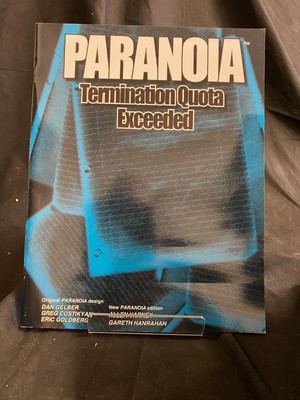 Paranoia RPG: Kündigungsquote überschritten (Mongoose, 2009, EX)