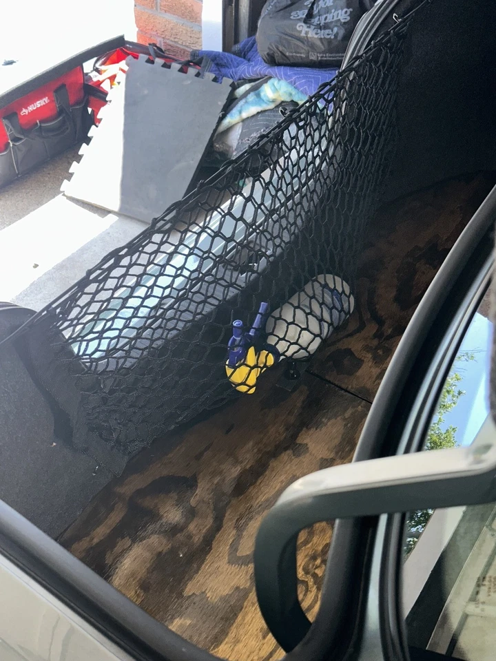 Red de carga organizadora de malla estilo sobre maletero trasero para TOYOTA AVALON 1995-1999  Foto 2 de 4