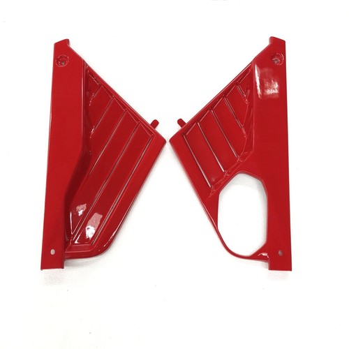 2020-2024 Fiberglass Gloss Red Engine Bay Panel Trim Covers For Corvette C8 - Bild 2 von 5