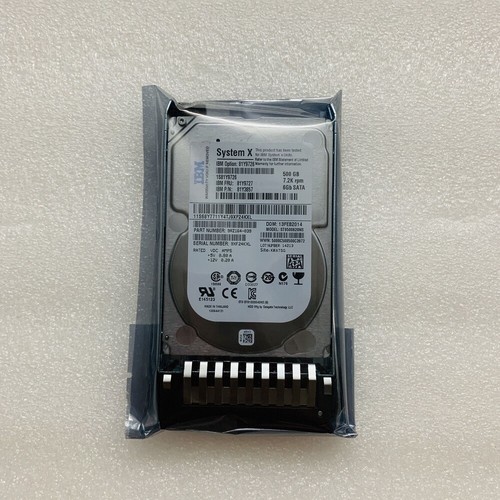 81Y9726 81Y9727 81Y3857 IBM 500GB 7.2K 6G SFF 2.5" SATA NL HARD DRIVE - Picture 5 of 5