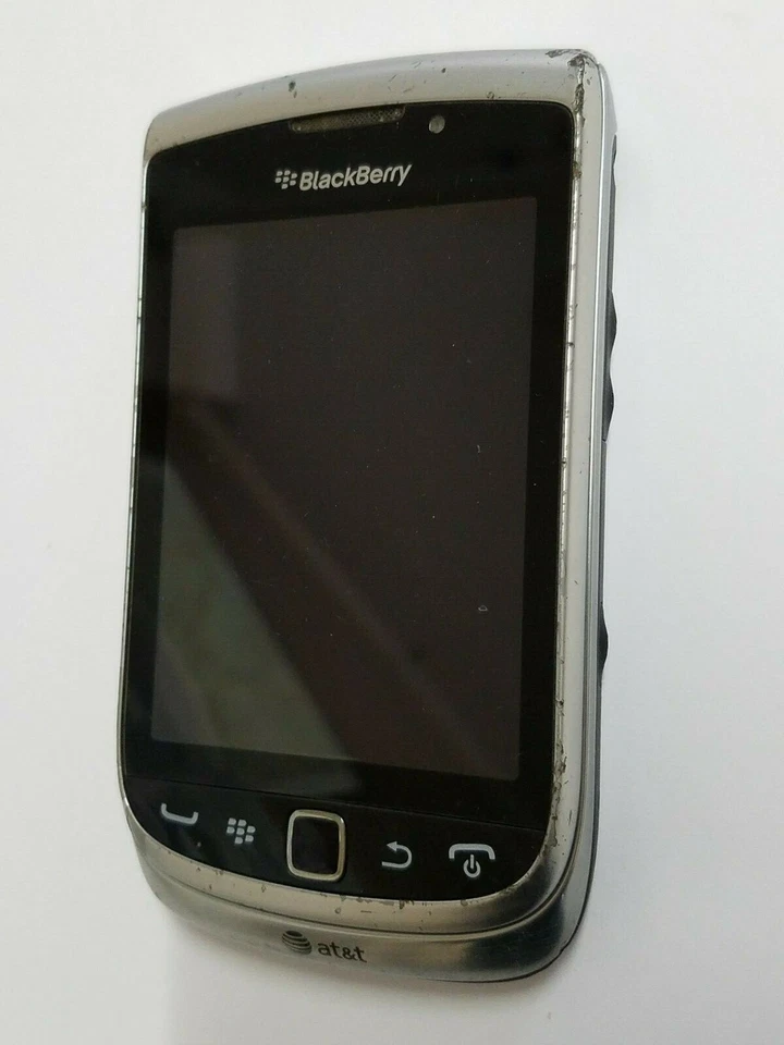 Rare Att Prepaid Cricket Wireless H20 Blackberry Messenger Torch 9810 4G Cell - Image 4 of 4