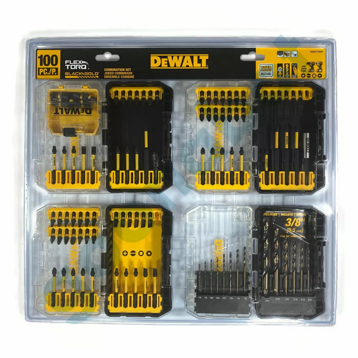 Dewalt 100 2024 piece flextorq