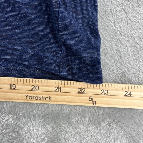 Camicia RM Williams Henley uomo M blu manica corta casual comoda basic Australia - Foto 12 di 17