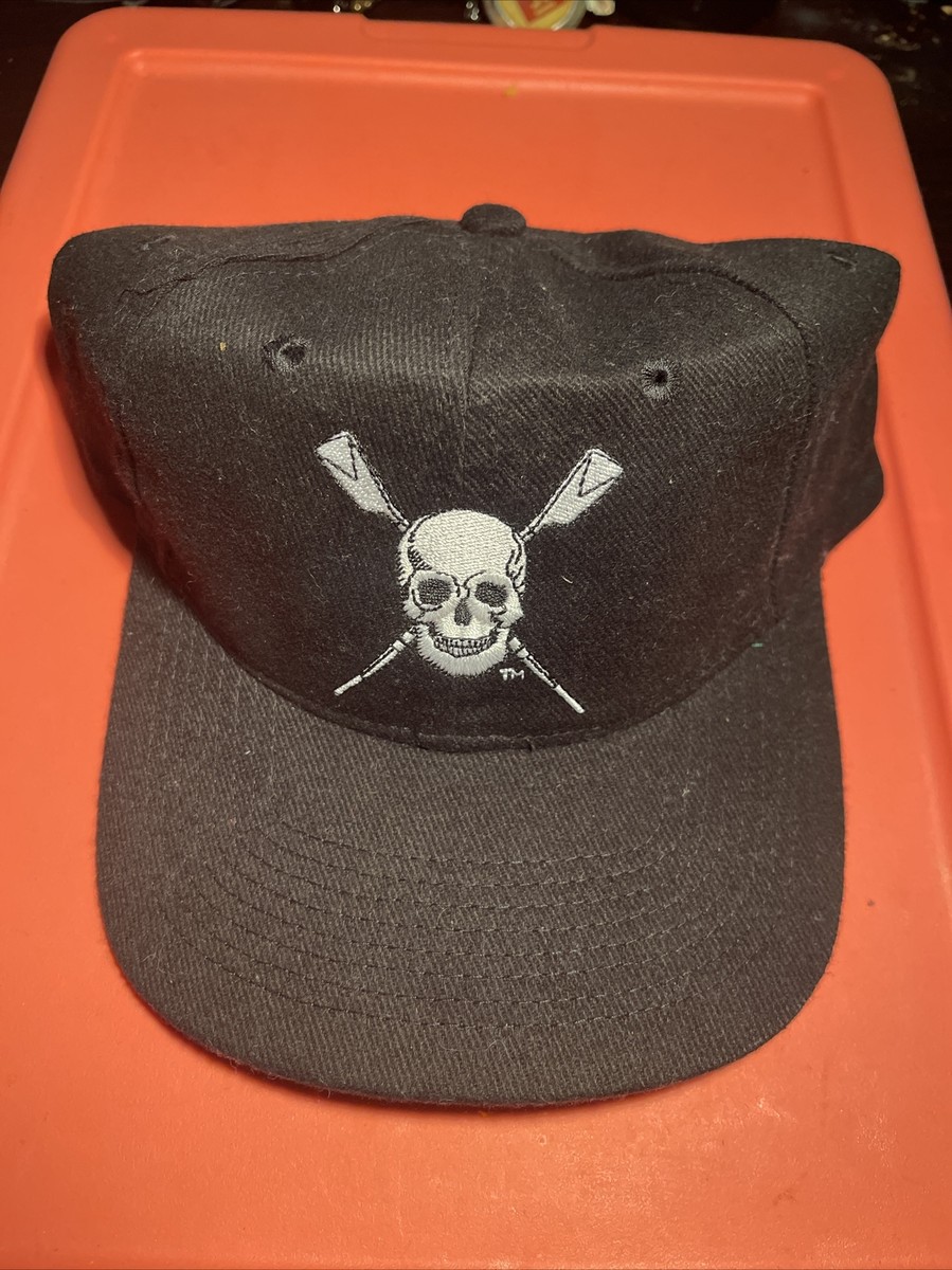 Dead Ahead Zombie Warfare Snapback Hat Black OSFM SKULL CROSSBONES