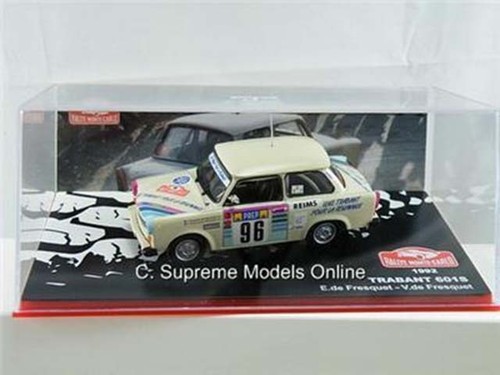 TRABANT 601S 1992 RALLY CAR MODEL FRESQUET 1/43 SIZE PACKAGED ISSUE K8967Q (=) - Picture 5 of 5