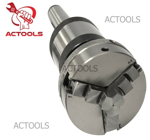 MT2 Revolving Center 65mm 2-1/2" 3 Jaw Self Centering Baby Lathe Chuck UK - Picture 9 of 20