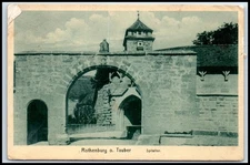 Postcard Rothenburg o. TauberSpitaltor.   I102