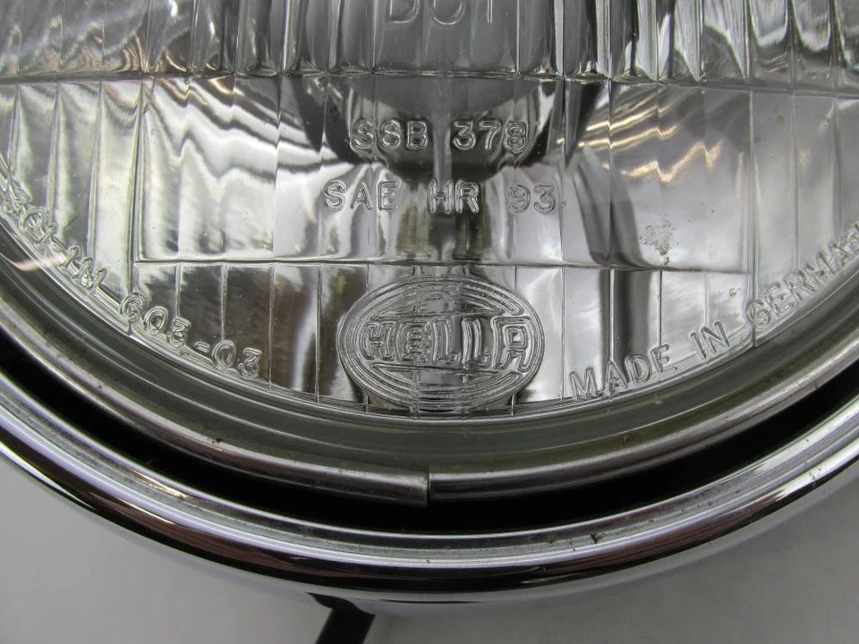 Conjunto de cubo de faro genuino Buell Cyclone M2 Hella Beam Foto 3 de 4