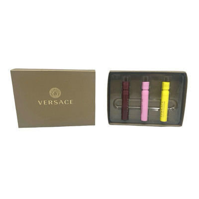 Versace Gift Set Trio - Crystal Noir, Bright Crystal, Yellow Diamond - 1 ml  x 3