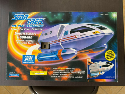 1992 Playmates Star Trek Next Generation Shuttlecraft Goddard NIB