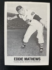 1977 TCMA Renata Galasso - Series 1 Eddie Mathews #34