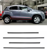Modanature protezioni porte fasce portiere 3D plastica nera Chevrolet Trax 2012+