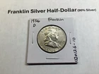 1956 D Franklin 90% Silver Half-Dollar Key Date from Denver Mint 020226 10rk