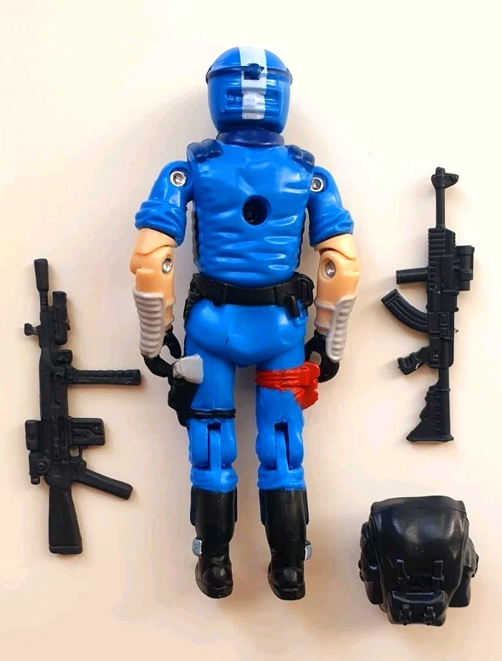 GI Joe Black Major PIT COBRA VIPER Custom Figure Complete O-ring 3.75 1986 Style - Image 4 of 4