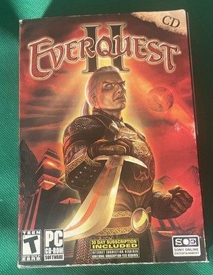 EverQuest II 2 (PC, 2004) by Sony Online Entertainment - Big Box CIB Manual