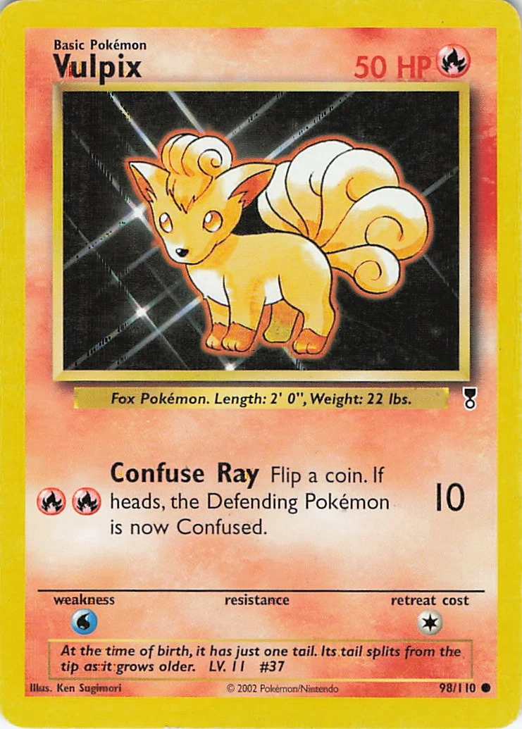 Vulpix 98/110 Legendary Collection for sale | eBay