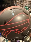 Stefon Diggs Autographed Full Size Authentic Bills Eclipse Helmet (Beckett COA)