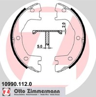 Zimmermann Bremsbackensatz, Feststellbremse 10990.112.0 FüR Iveco