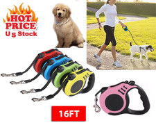 Automatic Retractable Dog Leash Pet Collar Automatic Walking Outdoor Lead FreeUS