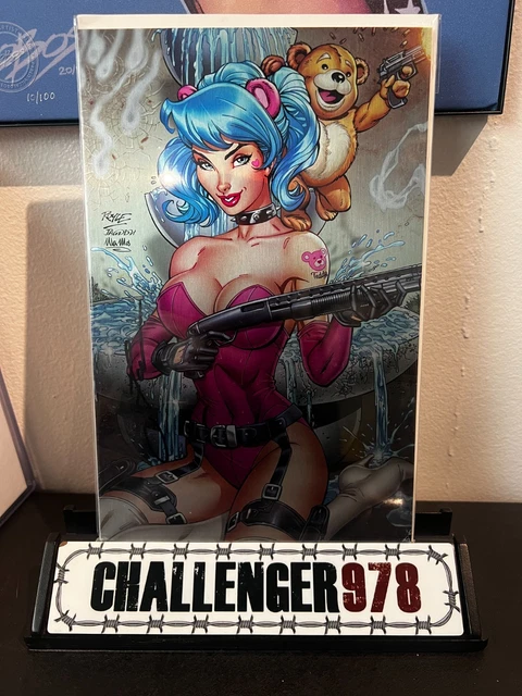 DEATHRAGE #3 John Royle METAL SIGNED VIRGIN w/ COA - Jamie Tyndall